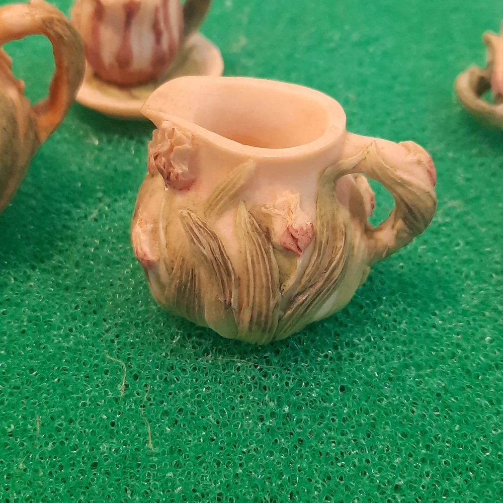 Rose Garden miniature tea set
